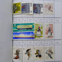 Lot de timbres d'Allemagne neufs et oblitérés en 18 carnets à choix.
