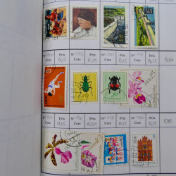 Lot de timbres d'Allemagne neufs et oblitérés en 18 carnets à choix.