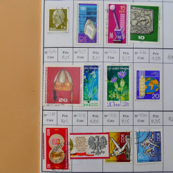 Lot de timbres d'Allemagne neufs et oblitérés en 18 carnets à choix.