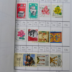 Lot de timbres d'Allemagne neufs et oblitérés en 18 carnets à choix.