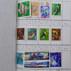 Lot de timbres d'Allemagne neufs et oblitérés en 18 carnets à choix.