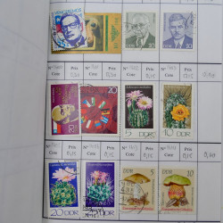 Lot de timbres d'Allemagne neufs et oblitérés en 18 carnets à choix.