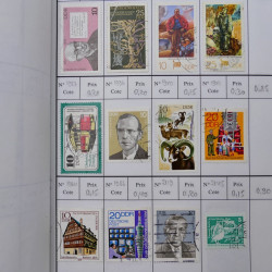 Lot de timbres d'Allemagne neufs et oblitérés en 18 carnets à choix.