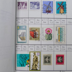 Lot de timbres d'Allemagne neufs et oblitérés en 18 carnets à choix.