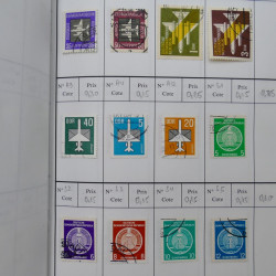Lot de timbres d'Allemagne neufs et oblitérés en 18 carnets à choix.