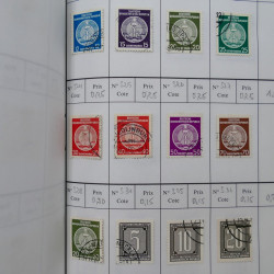 Lot de timbres d'Allemagne neufs et oblitérés en 18 carnets à choix.