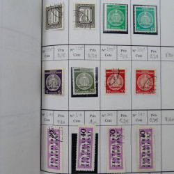 Lot de timbres d'Allemagne neufs et oblitérés en 18 carnets à choix.
