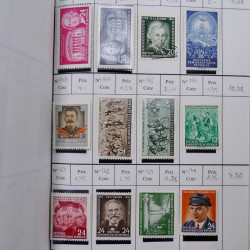 Lot de timbres d'Allemagne neufs et oblitérés en 18 carnets à choix.
