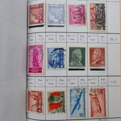 Lot de timbres d'Allemagne neufs et oblitérés en 18 carnets à choix.