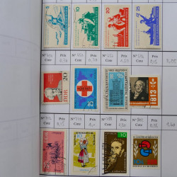 Lot de timbres d'Allemagne neufs et oblitérés en 18 carnets à choix.