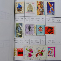Lot de timbres d'Allemagne neufs et oblitérés en 18 carnets à choix.