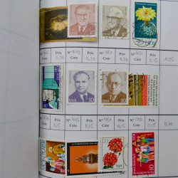 Lot de timbres d'Allemagne neufs et oblitérés en 18 carnets à choix.