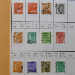 Lot de timbres d'Allemagne neufs et oblitérés en 18 carnets à choix.