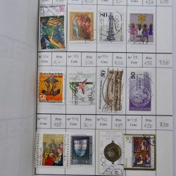 Lot de timbres d'Allemagne neufs et oblitérés en 18 carnets à choix.