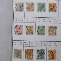Lot de timbres d'Autriche 1850-1992 neufs et oblitérés en 5 carnets à choix.