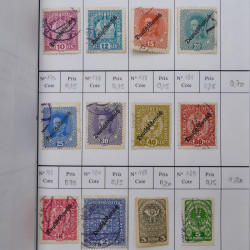 Lot de timbres d'Autriche 1850-1992 neufs et oblitérés en 5 carnets à choix.