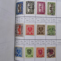 Lot de timbres d'Autriche 1850-1992 neufs et oblitérés en 5 carnets à choix.
