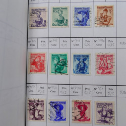 Lot de timbres d'Autriche 1850-1992 neufs et oblitérés en 5 carnets à choix.