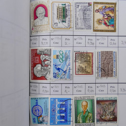 Lot de timbres d'Autriche 1850-1992 neufs et oblitérés en 5 carnets à choix.