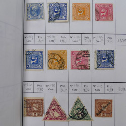 Lot de timbres d'Autriche 1850-1992 neufs et oblitérés en 5 carnets à choix.