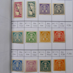 Lot de timbres d'Autriche 1850-1992 neufs et oblitérés en 5 carnets à choix.