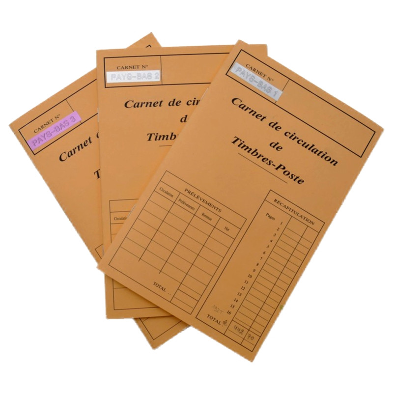 Lot de timbres de Pays-Bas 1852-1997 neufs et oblitérés en 3 carnets à choix.