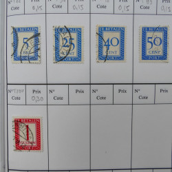 Lot de timbres de Pays-Bas 1852-1997 neufs et oblitérés en 3 carnets à choix.