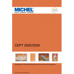 Catalogue Michel timbres d'Europa CEPT 2025-2026.