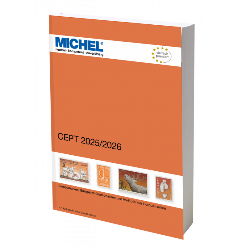Catalogue Michel timbres d'Europa CEPT 2025-2026.