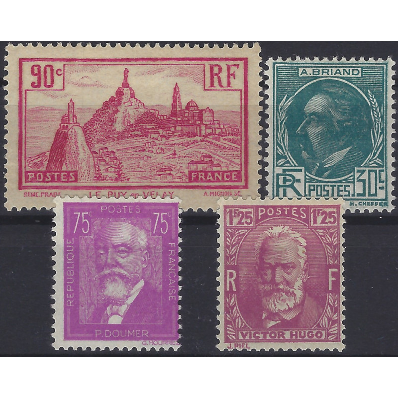 France 1933 année complète de timbres neuf*.