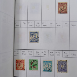 Lot de timbres d'Algérie, Maroc, Tunisie en 7 carnets à choix.
