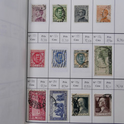 Lot de timbres d'Italie 1863-2000 neufs et oblitérés en 6 carnets à choix.