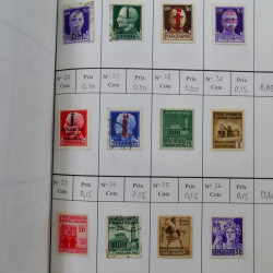 Lot de timbres d'Italie 1863-2000 neufs et oblitérés en 6 carnets à choix.