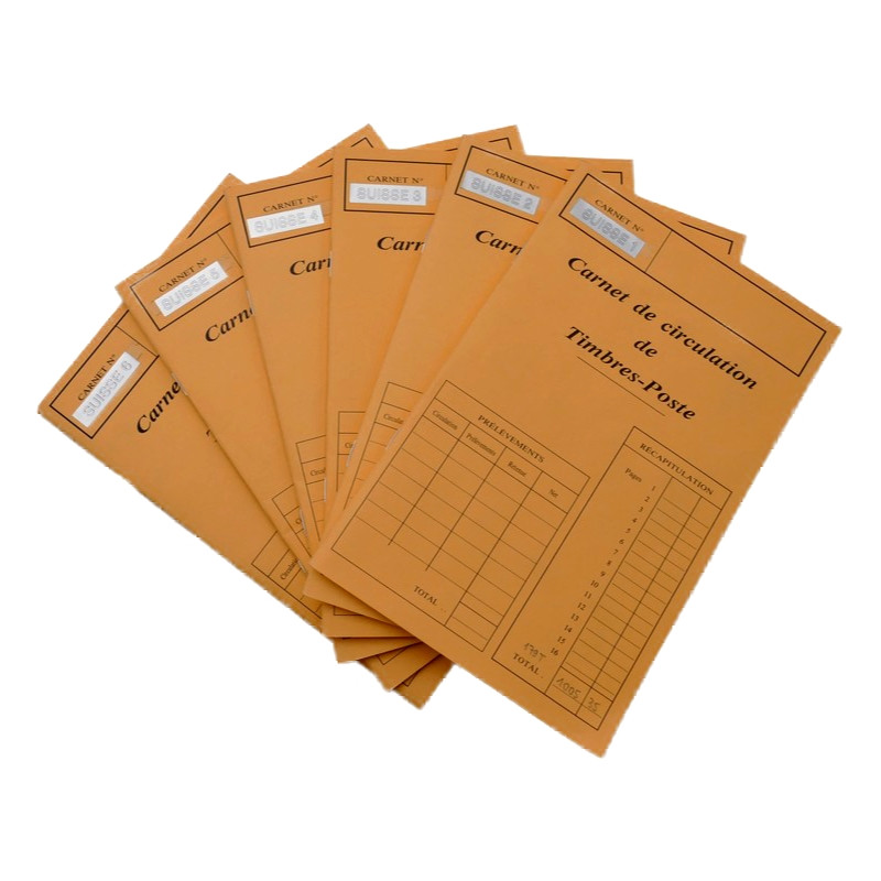 Lot de timbres de Suisse neufs et oblitérés en 6 carnets à choix.