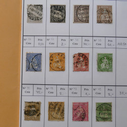 Lot de timbres de Suisse neufs et oblitérés en 6 carnets à choix.