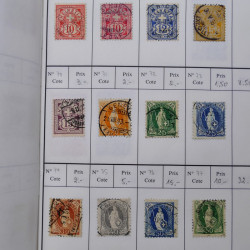 Lot de timbres de Suisse neufs et oblitérés en 6 carnets à choix.