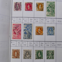 Lot de timbres de Suisse neufs et oblitérés en 6 carnets à choix.