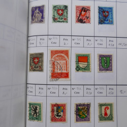 Lot de timbres de Suisse neufs et oblitérés en 6 carnets à choix.