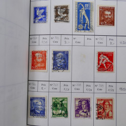 Lot de timbres de Suisse neufs et oblitérés en 6 carnets à choix.