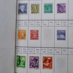 Lot de timbres de Suisse neufs et oblitérés en 6 carnets à choix.