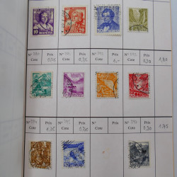 Lot de timbres de Suisse neufs et oblitérés en 6 carnets à choix.