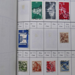 Lot de timbres de Suisse neufs et oblitérés en 6 carnets à choix.