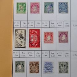 Lot de timbres d'Irlande 1922-1997 oblitérés en 2 carnets à choix.