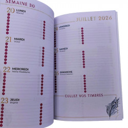 Philagenda 2026 avec bloc spécial Productions françaises de luxe neuf**.