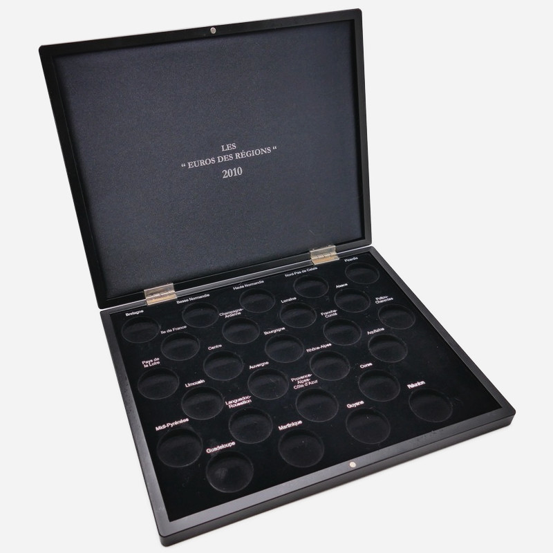 Coffret numismatique pour les 10 euros des régions 2010.