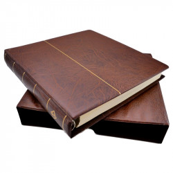 Album Leuctturm avec feuilles préimprimées Europa 1980-1989.