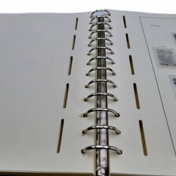 Album Leuctturm avec feuilles préimpimées Europa 1980-1989.