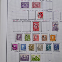 Collection massive timbres d'Europe neufs et oblitérés en un album.