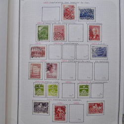 Collection massive timbres d'Europe neufs et oblitérés en un album.