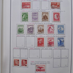 Collection massive timbres d'Europe neufs et oblitérés en un album.